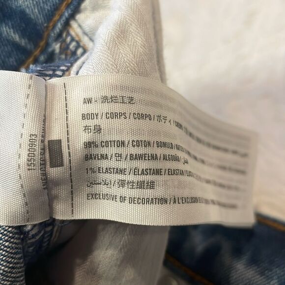 Abercrombie & Fitch Blue Cropped Jeans - Picture 11 of 11